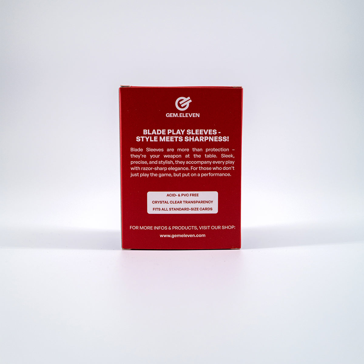 Gem.Eleven Blade Dracula – Premium TCG Play Sleeves – 100 Stück - PokéPrinz