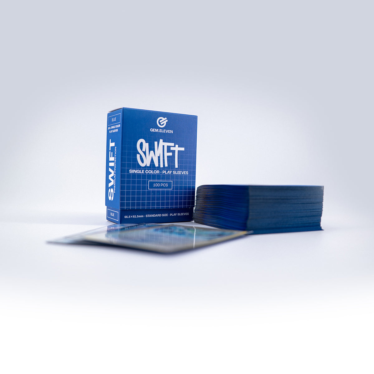 Gem.Eleven Swift Play Sleeves – 100 Karten – Standard TCG-Schutz - PokéPrinz