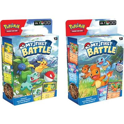 Pokémon - My First Battle: Bulbasaur vs Pikachu & Charmander vs Squirtle Deck Bundle - EN - PokéPrinz