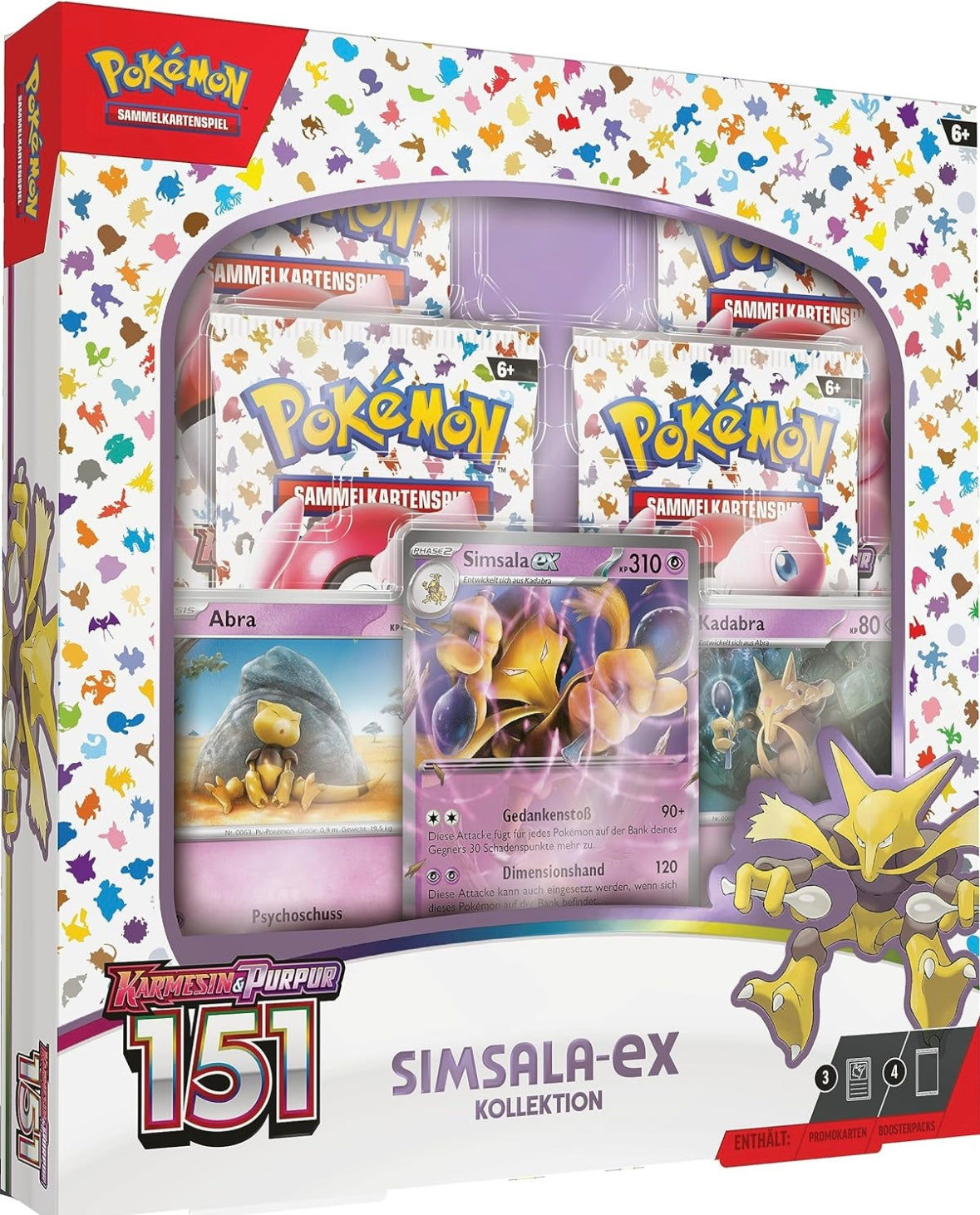 Pokémon K&P 3.5 - 151 - Simsala EX Kollektion - deutsch - PokéPrinz