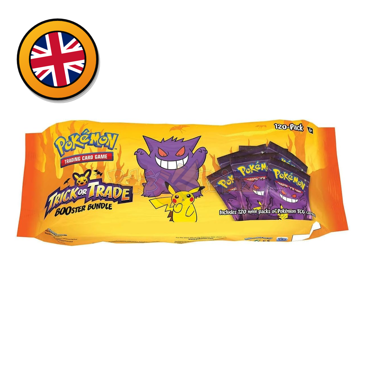 Pokémon TCG: Trick or Trade BOOster Bundle 120 Mini-Packs (Englisch) – Sealed OVP (dB)
