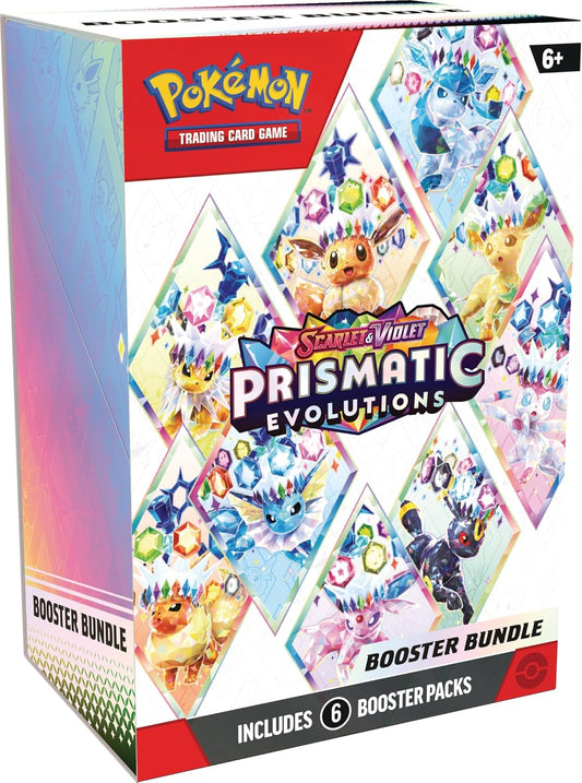 Pokemon Prismatic Evolutions Booster Bundle - Englisch