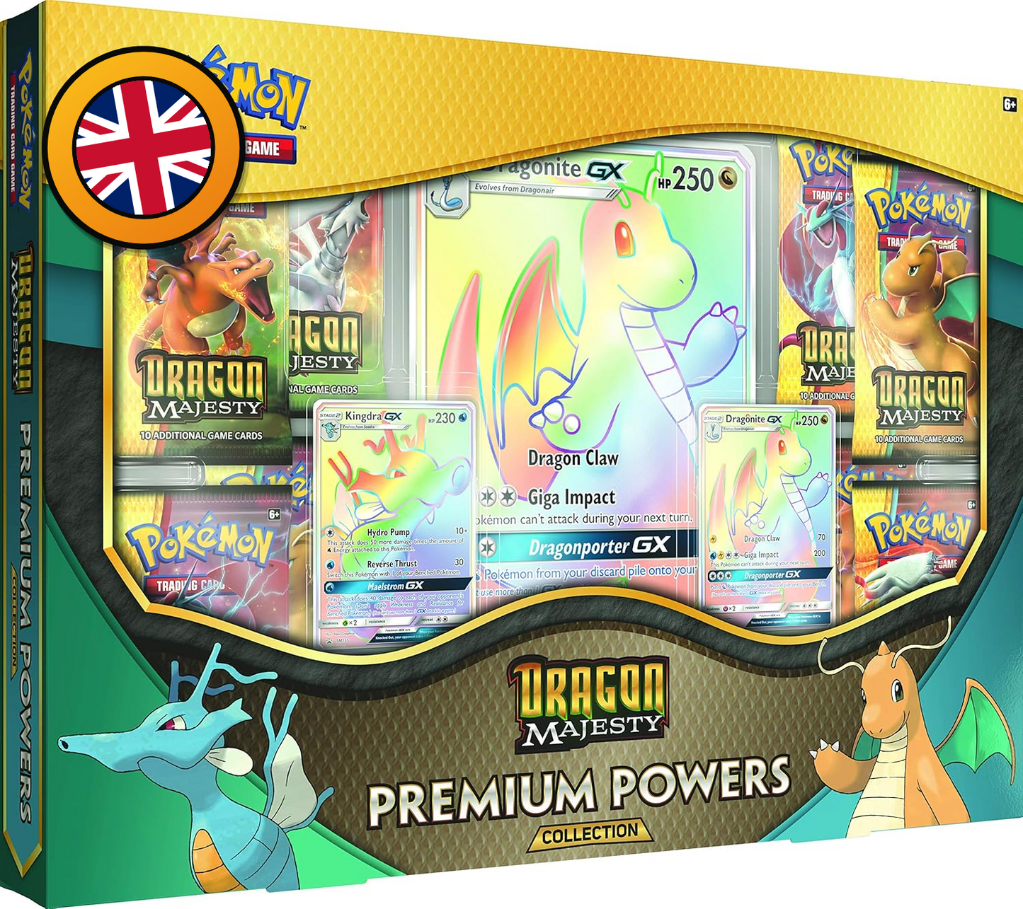Pokémon TCG: Dragon Majesty – Premium Powers Collection (Englisch)