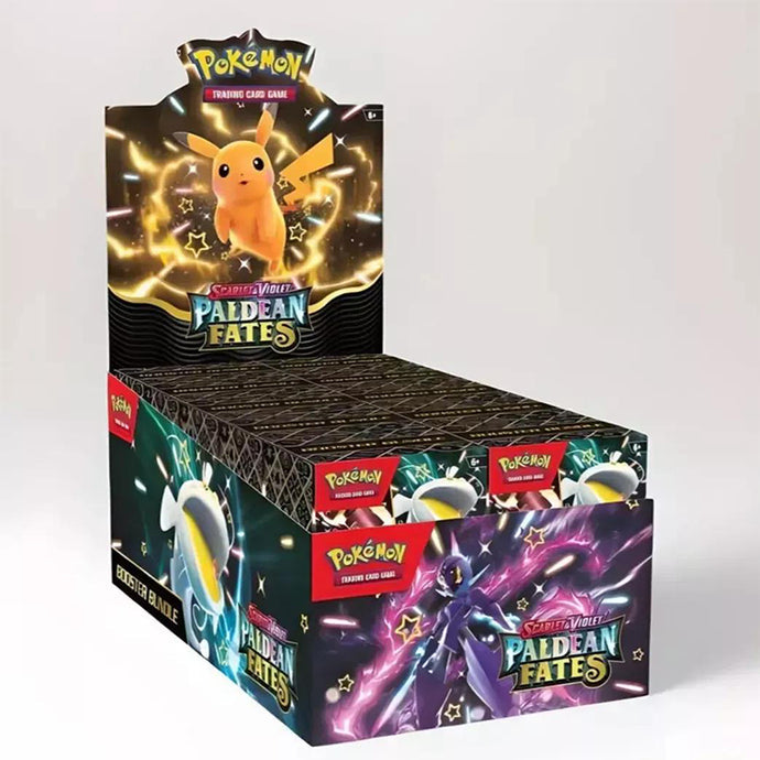 Pokemon S&V Paldean Fates Booster Bundle Display