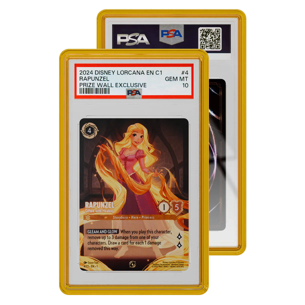 GradedGuard Jewel Case Amber – Ultimativer PSA & CGC Kartenschutz