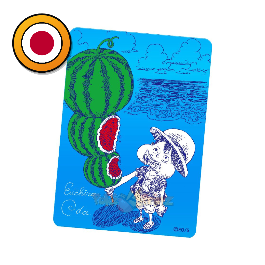 (Pre Order) One Piece Shueisha Natsucomi 2026 Metallic Promokarte - Watermelon Luffy