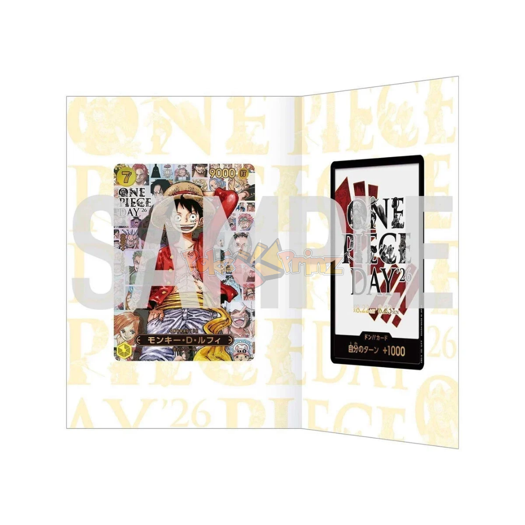 One Piece Premium Card Collection - ONE PIECE DAY 2026 – Japanisch Sealed OVP