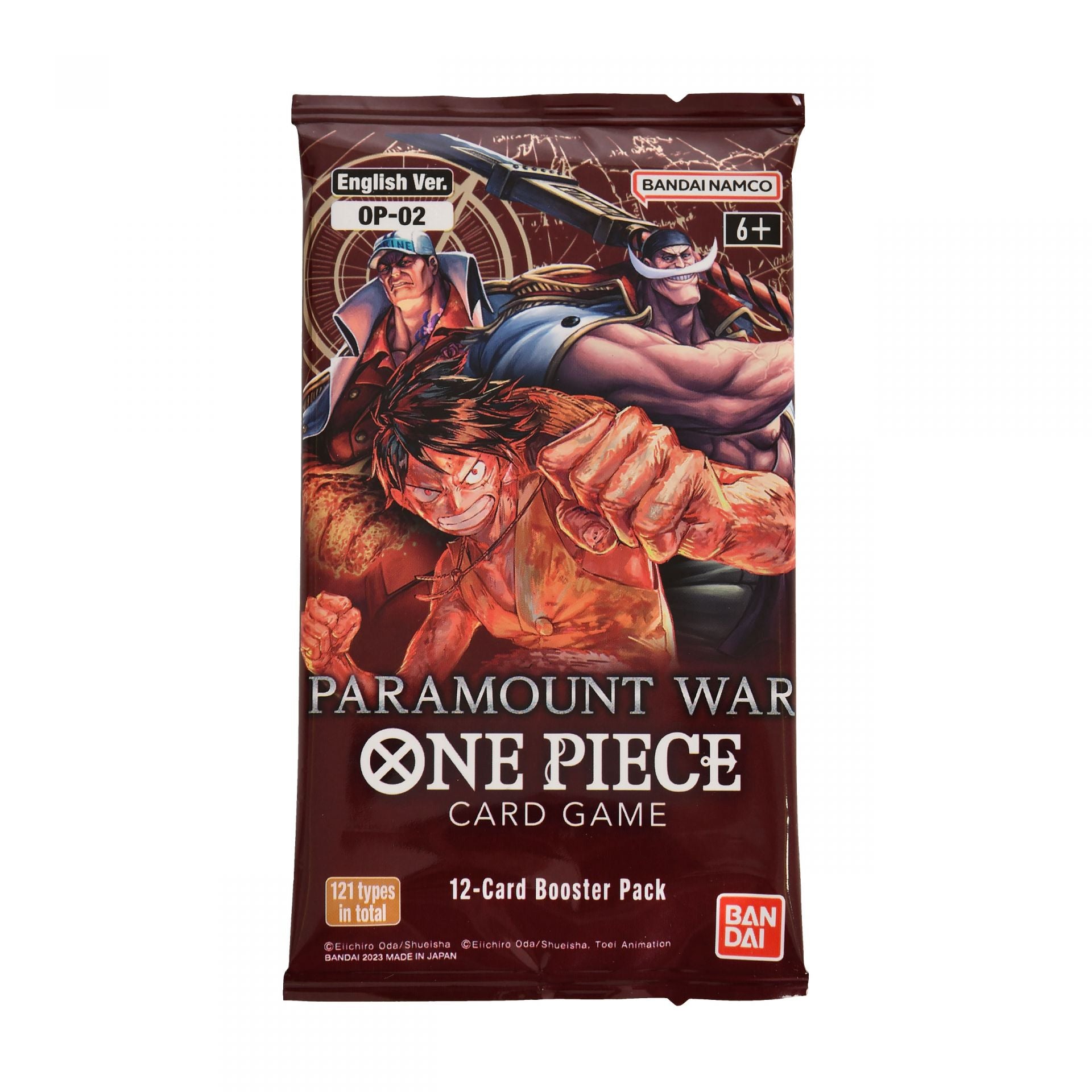 BANDAI ONE PIECE Card Game Paramount War outlets OP-02 Bandai Booster Box Japanese *NEW*