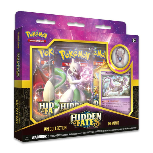 Pokémon TCG: Hidden Fates Pin Collection – Mew & Mewtwo - PokéPrinz