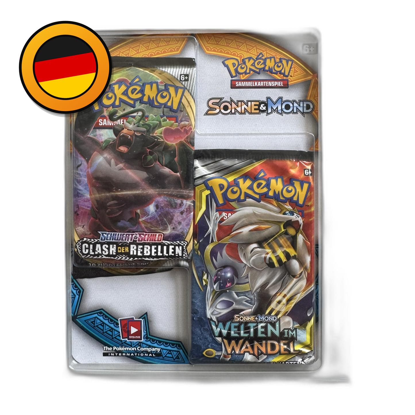 Pokémon TCG: 2er Blister – Clash der Rebellen & Welten im Wandel (Deutsch)
