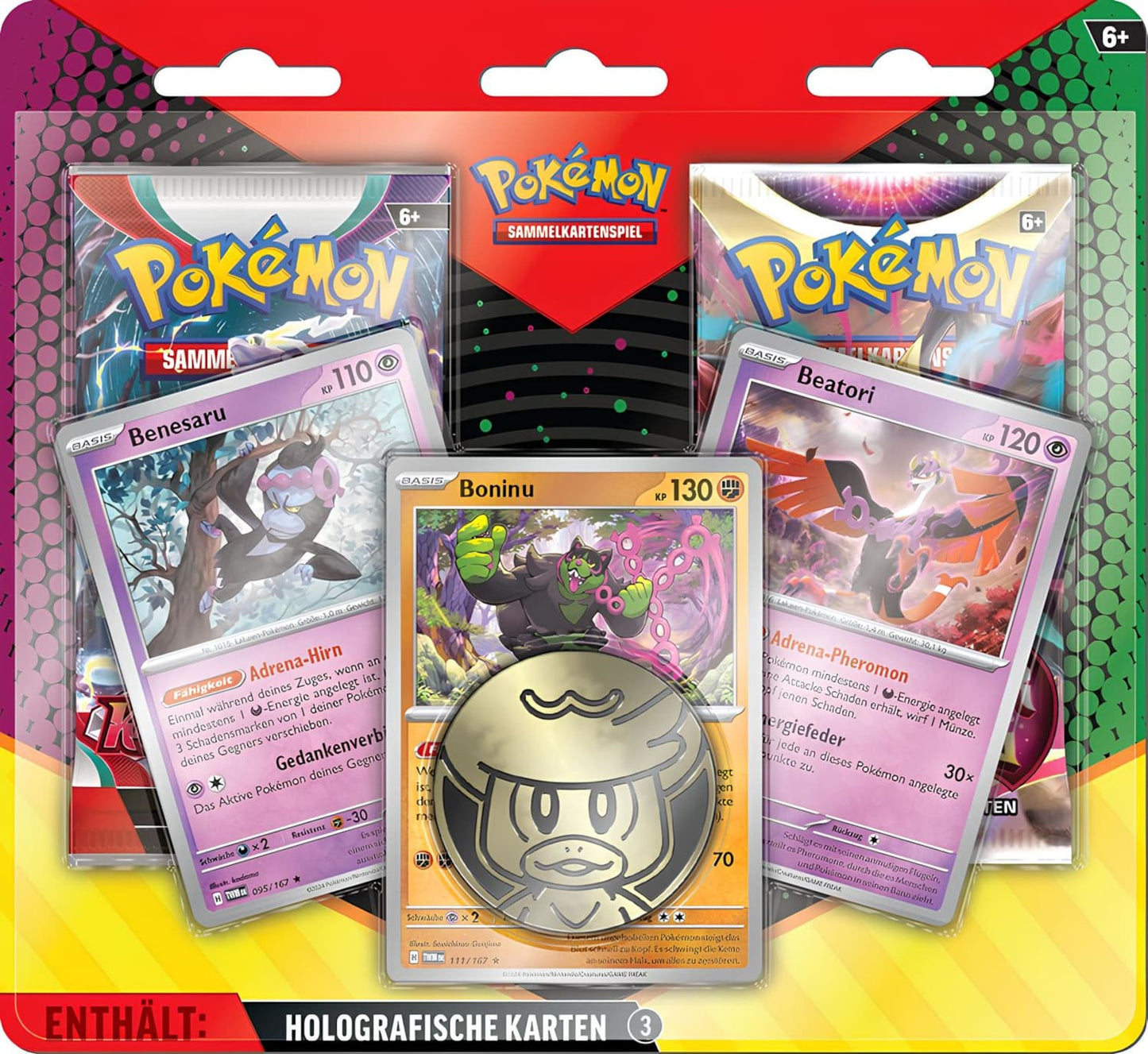 Pokemon Enhanced 2-Pack Blister 2025 - Deutsch