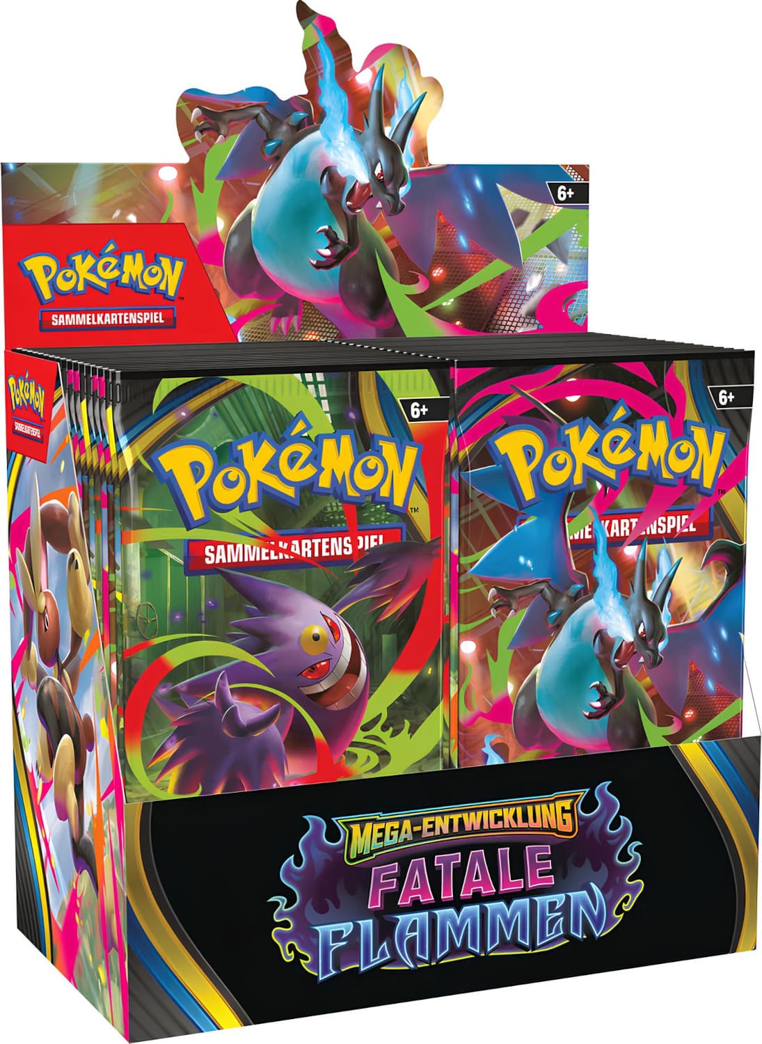 Pokemon Fatale Flammen Display