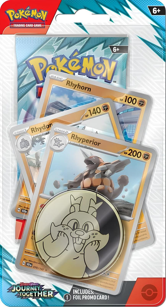 Pokemon Journey Together Premium Checklane Blister - Englisch