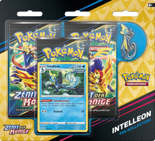 Pokémon TCG: Zenit der Könige – Pin-Kollektion (Gortrom, Liberlo oder Intelleon)