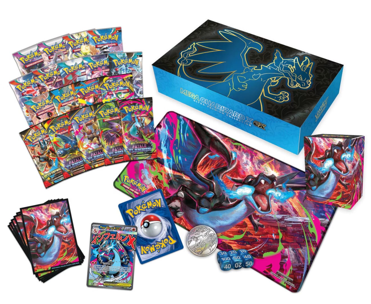 Pokémon Mega Glurak X Ultra Premium Kollektion - Deutsch - PokéPrinz