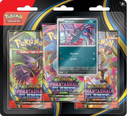 Pokemon Phantasmal Flames 3-Pack Blister
