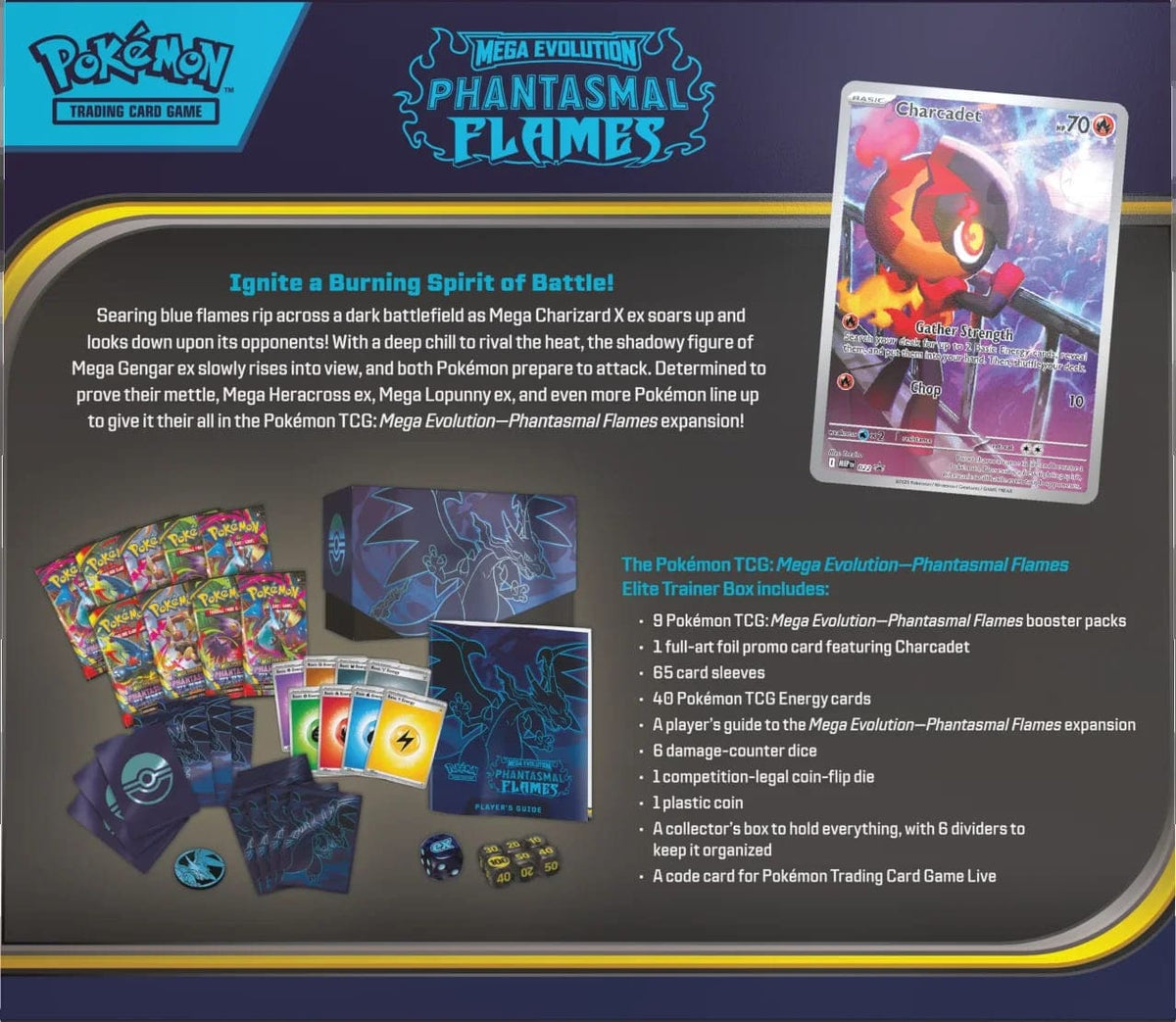 Pokemon Phantasmal Flames Elite Trainer Box - PokéPrinz