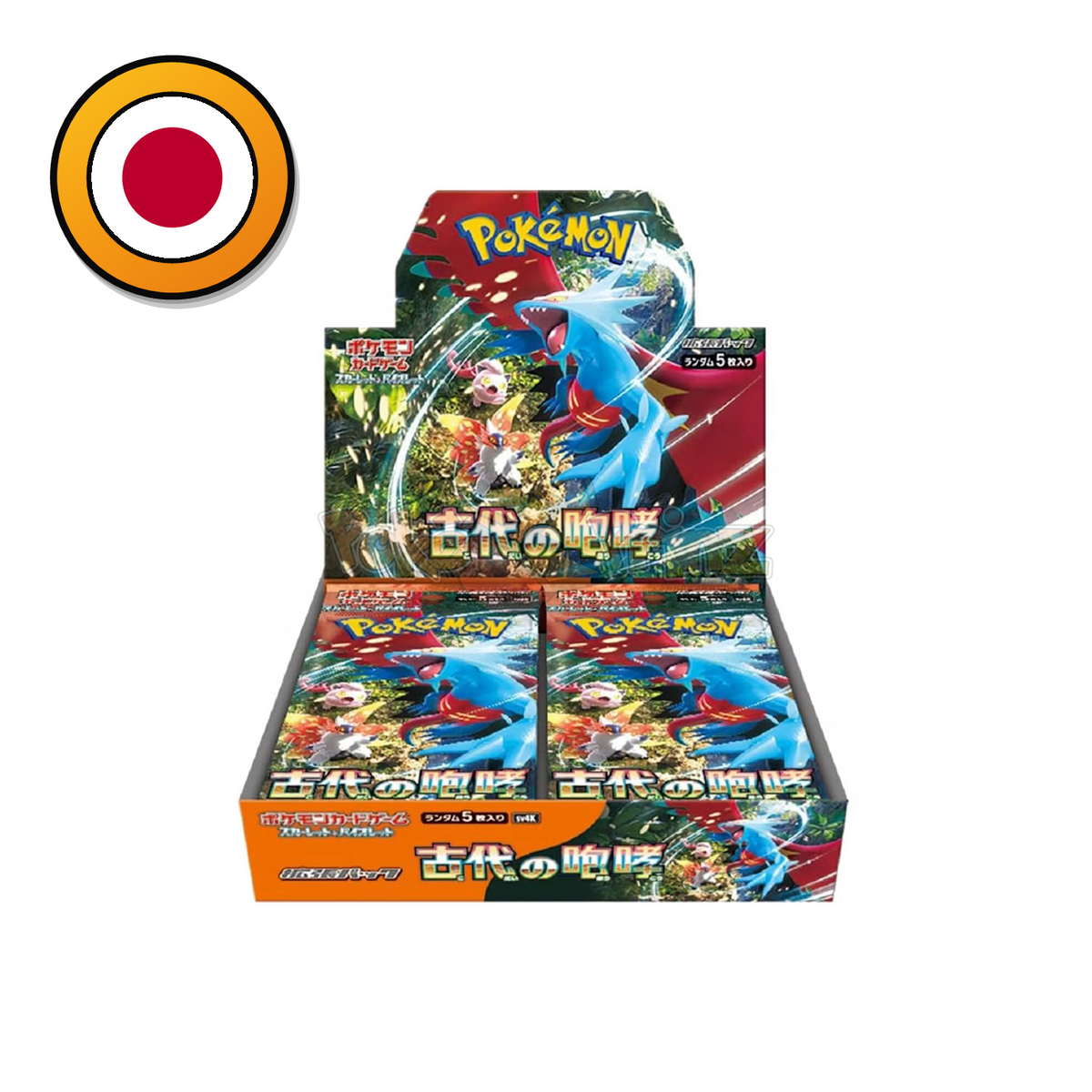 Pokémon TCG: Ancient Roar Booster Display Box (sv4K) – Japanisch | Sealed OVP (dB)