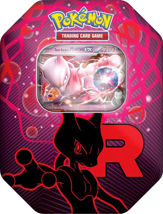 Pokémon Team Rocket Tin - Mewtu EX - Deutsch