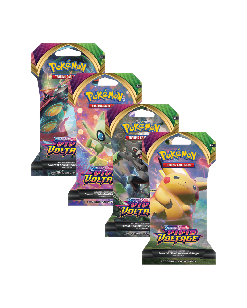 Pokemon - Vivid Voltage - Sleeved Booster - Englisch - PokéPrinz