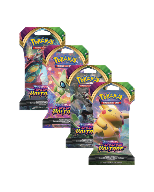 Pokemon - Vivid Voltage - Sleeved Booster - Englisch - PokéPrinz