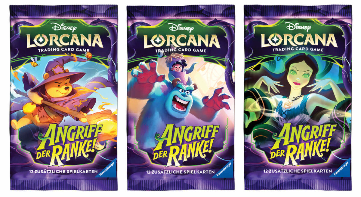 Disney Lorcana: Angriff der Ranken Booster-Pack (Deutsch) – Einzelpack Sealed OVP