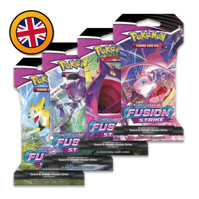 Pokemon Fusion Strike Sleeved Booster - Englisch - PokéPrinz