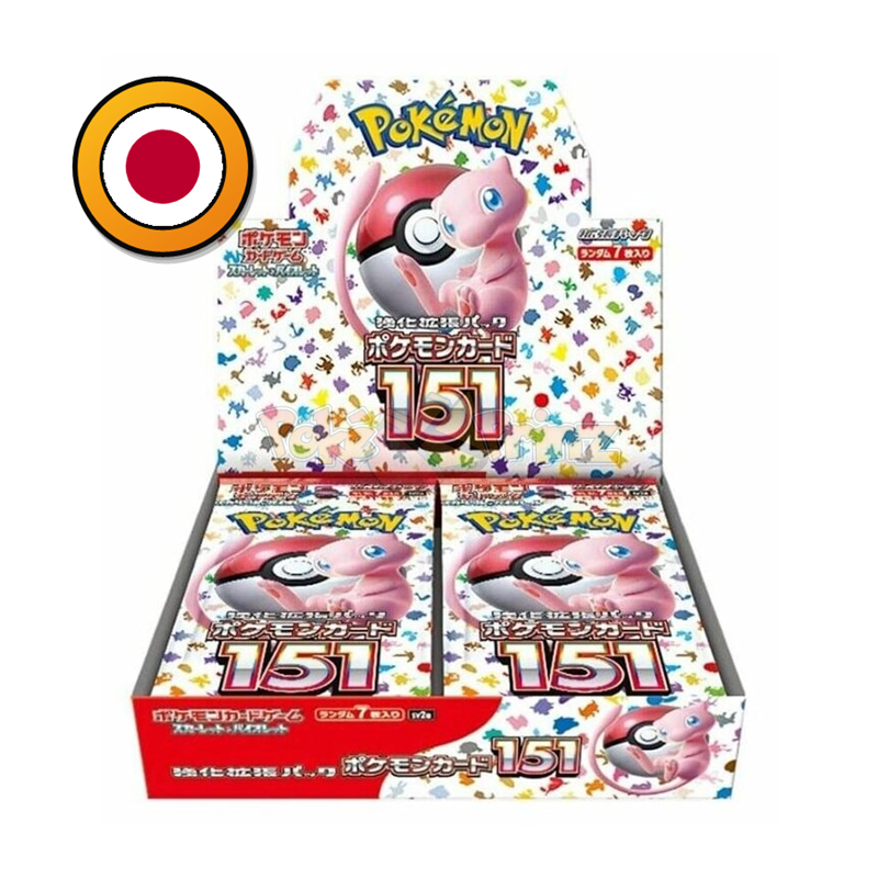 Pokémon TCG: Pokémon Card 151 Booster Display Box (sv2a) – Japanisch | Sealed OVP (dB)