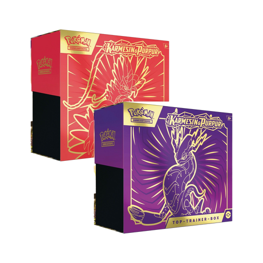 Pokemon Karmesin und Purpur  Base - Top Trainer Box
