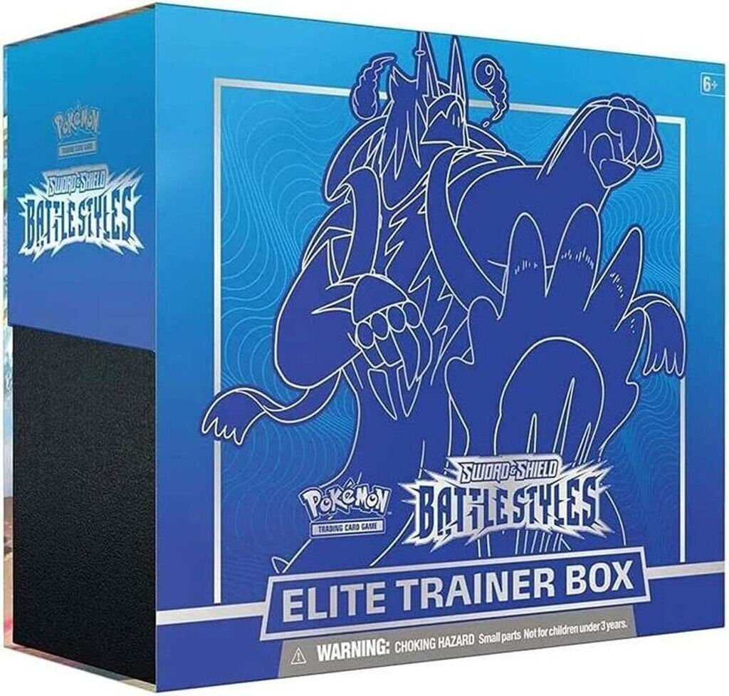 Pokémon TCG: Sword & Shield – Battle Styles Single Rapid Elite Trainer Box (ETB) blue - PokéPrinz