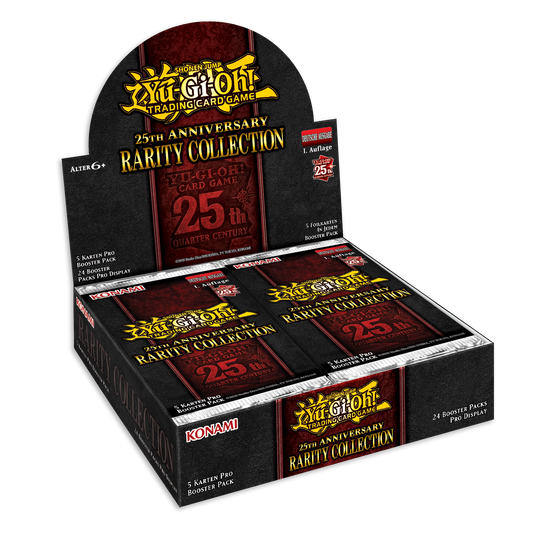 Yu Gi Oh! - 25th Anniversary Rarity Collection Booster Display (24 Packs) - Deutsch - PokéPrinz