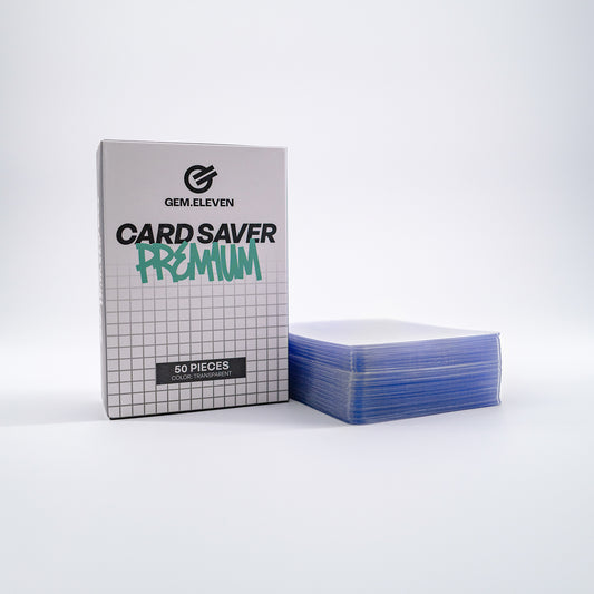 Card Saver – Semi-Rigid Kartenhalter – 50er Pack – Grading Ready - PokéPrinz