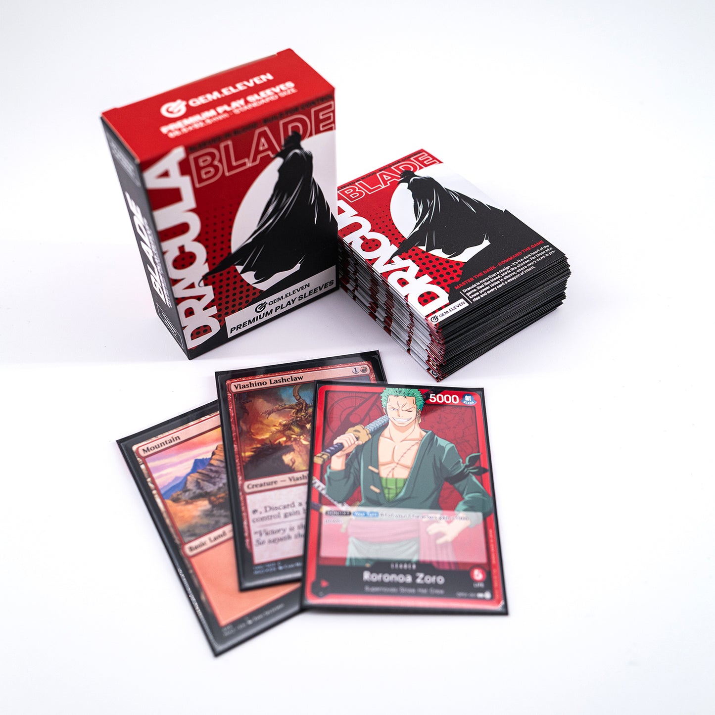 Gem.Eleven Blade Dracula – Premium TCG Play Sleeves – 100 Stück - PokéPrinz
