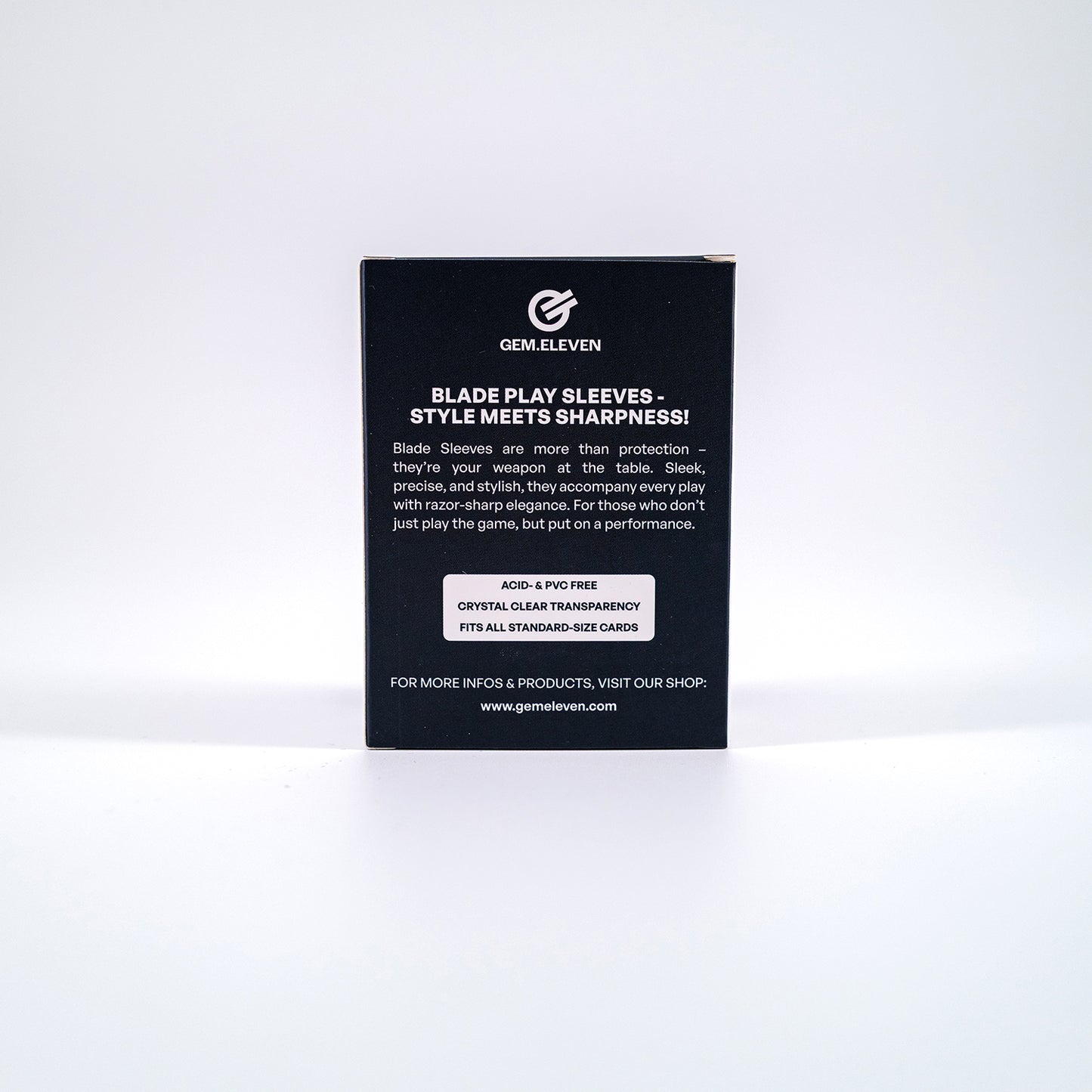 Blade Ocean – Premium TCG Play Sleeves – 100 Standard-Size Sleeves - PokéPrinz
