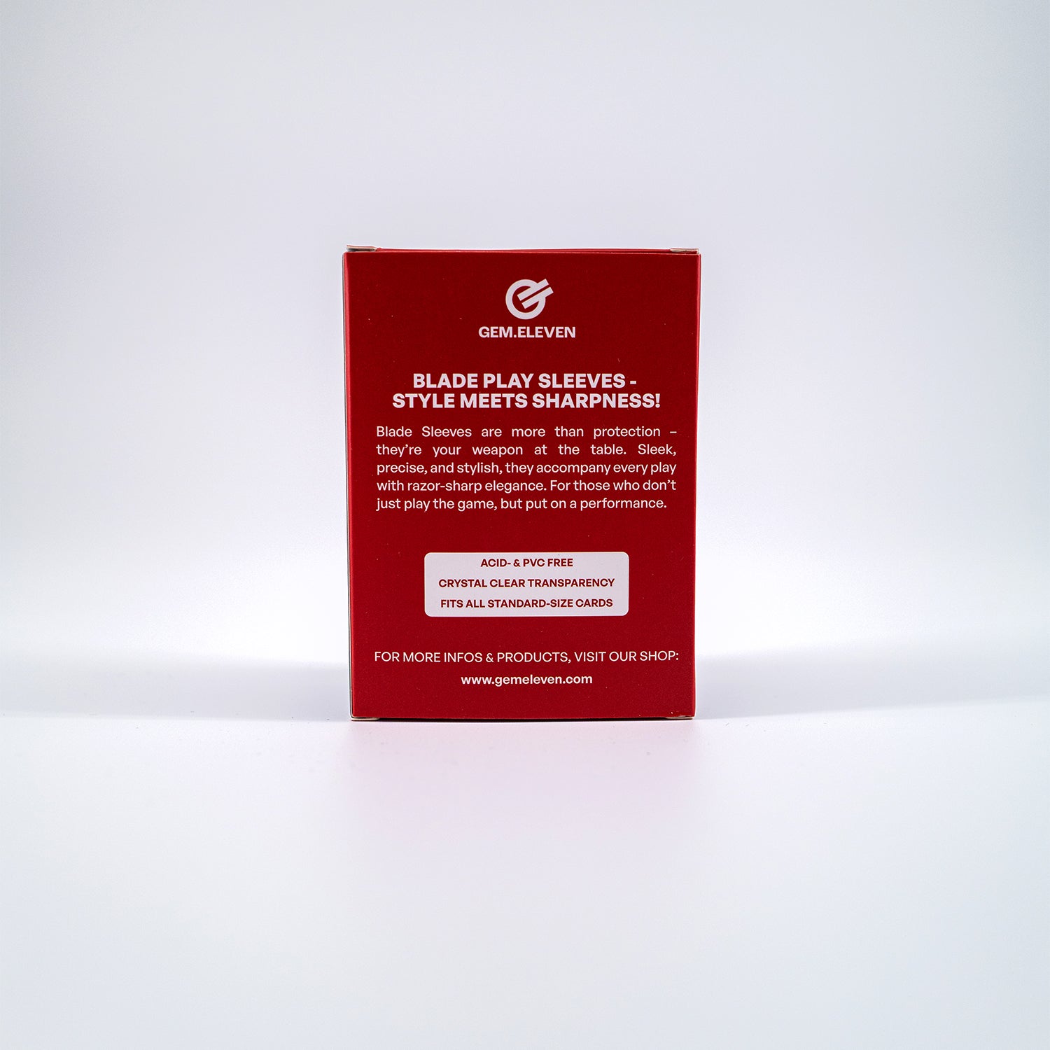 Gem.Eleven Blade Dracula – Premium TCG Play Sleeves – 100 Stück - PokéPrinz