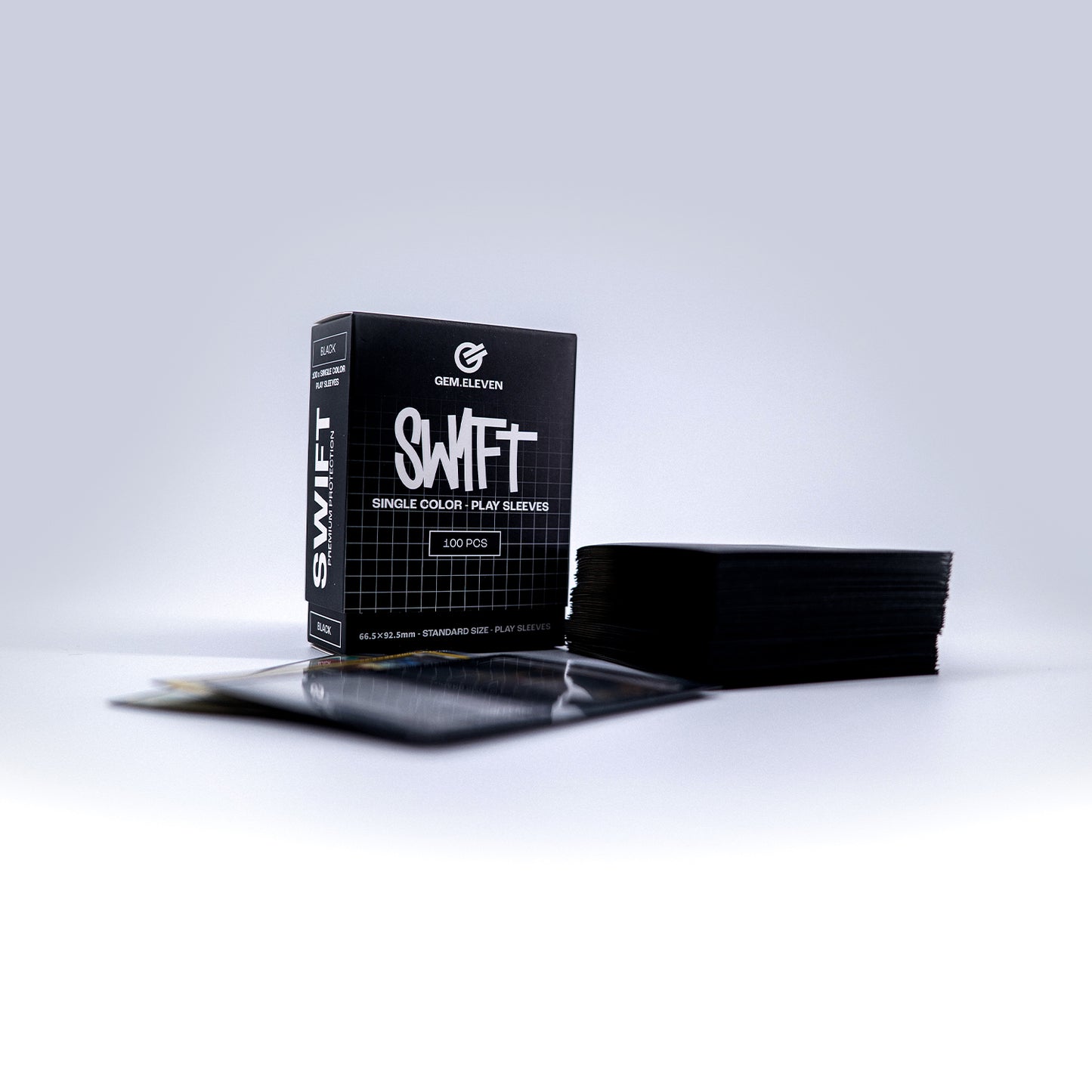 Gem.Eleven Swift Play Sleeves – 100 Karten – Standard TCG-Schutz - PokéPrinz