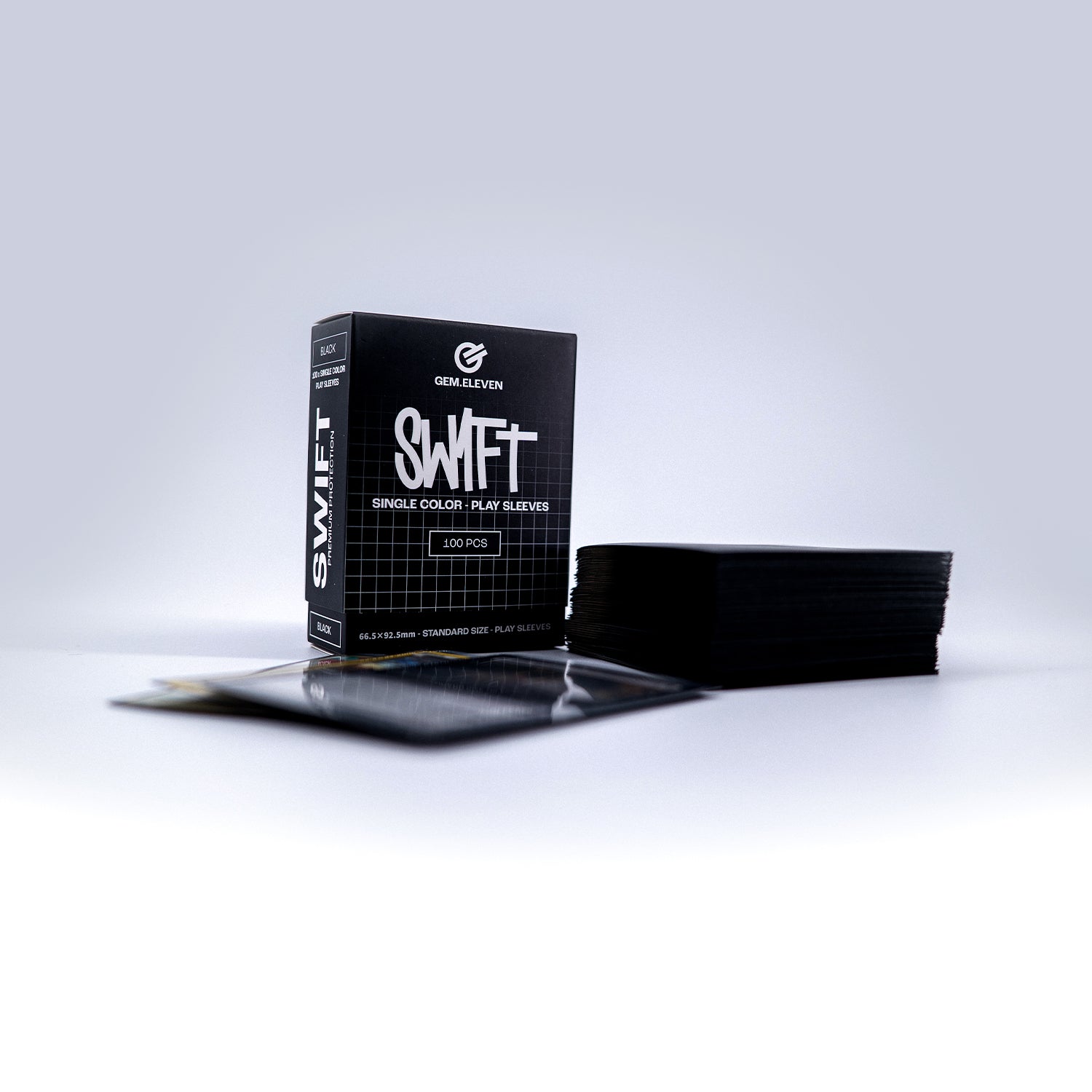 Gem.Eleven Swift Play Sleeves – 100 Karten – Standard TCG-Schutz - PokéPrinz