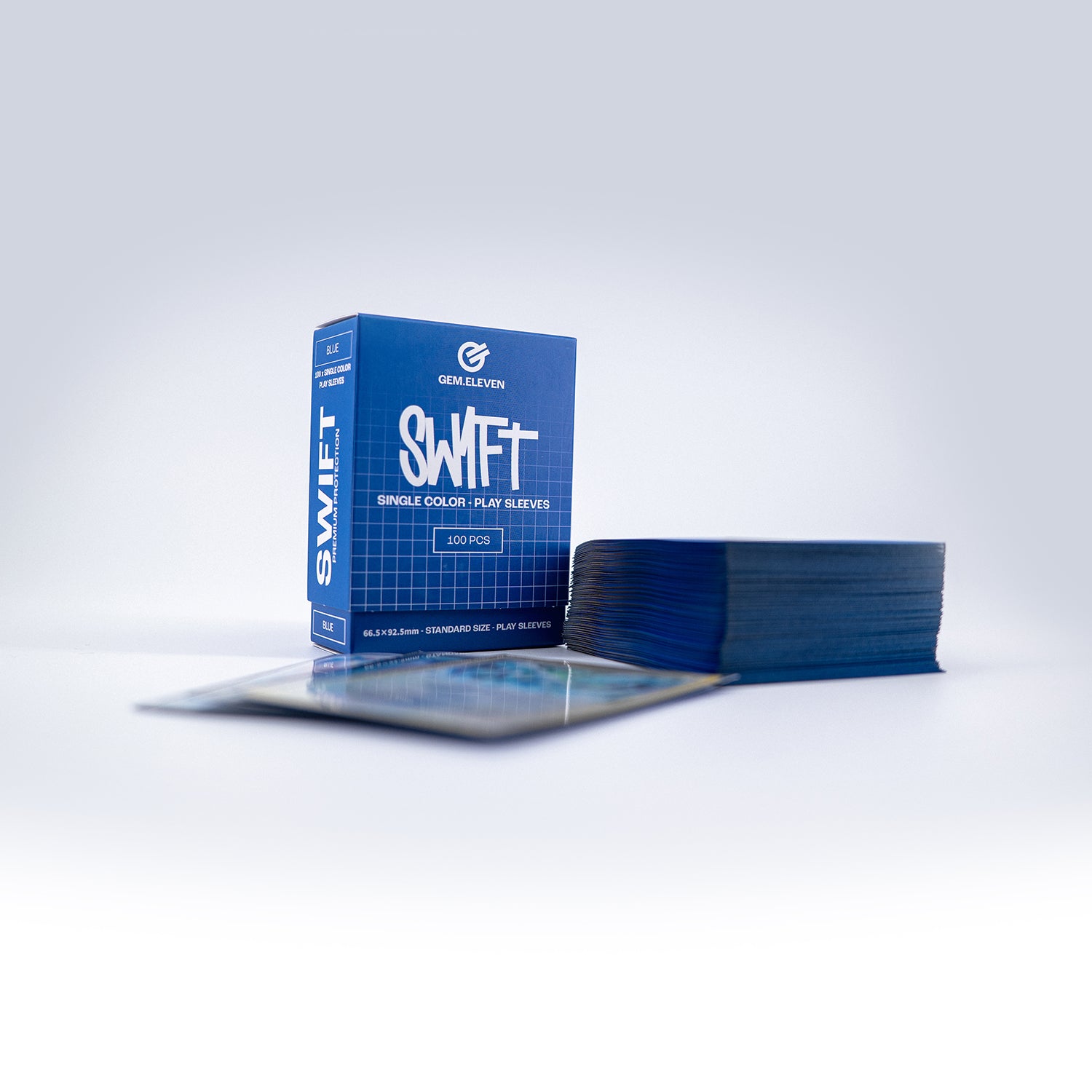 Gem.Eleven Swift Play Sleeves – 100 Karten – Standard TCG-Schutz - PokéPrinz