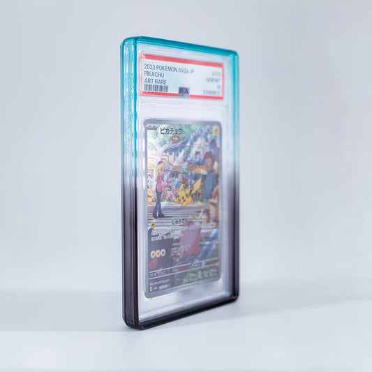 Gradient Bumper Black Ice – PSA & CGC Slab Case Bumper & Schutzrahmen für Graded Cards - PokéPrinz