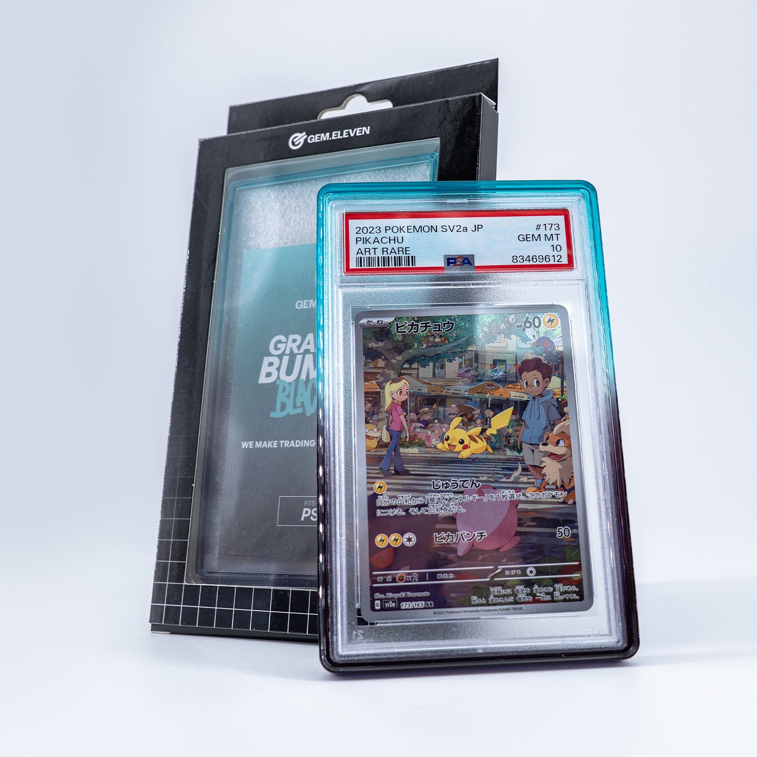 Gradient Bumper Black Ice – PSA & CGC Slab Case Bumper & Schutzrahmen für Graded Cards - PokéPrinz