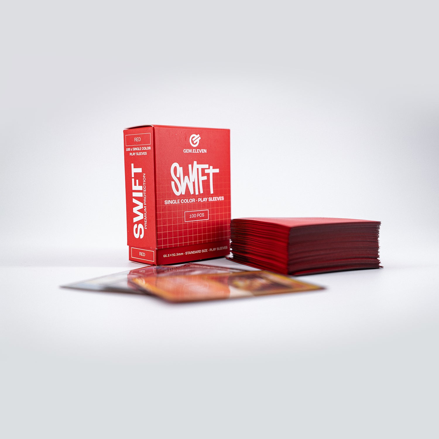 Gem.Eleven Swift Play Sleeves – 100 Karten – Standard TCG-Schutz - PokéPrinz