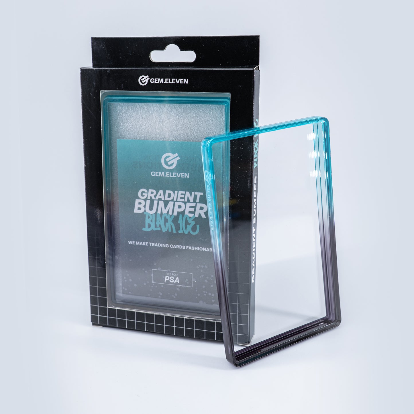 Gradient Bumper Black Ice – PSA & CGC Slab Case Bumper & Schutzrahmen für Graded Cards - PokéPrinz