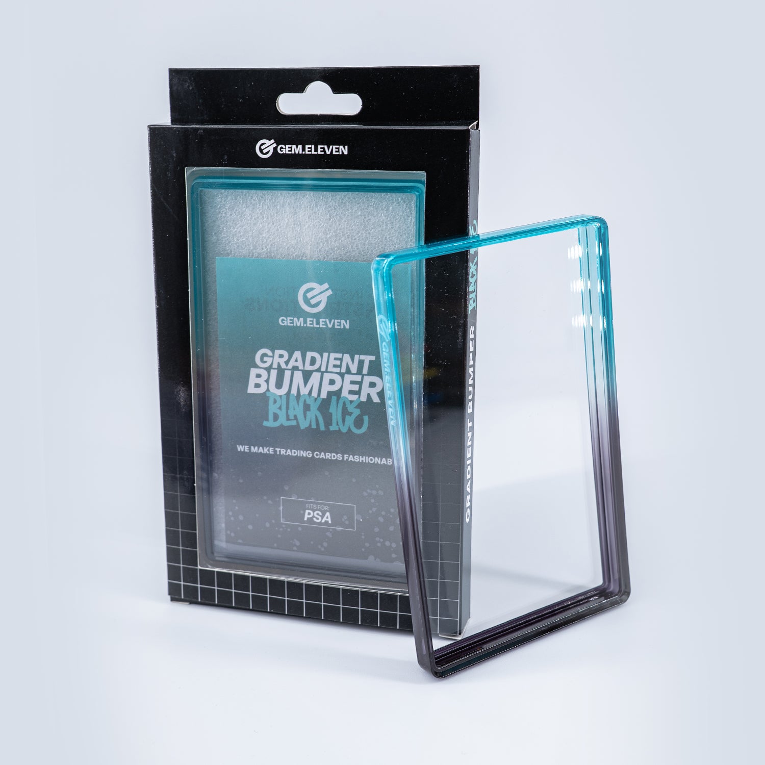 Gradient Bumper Black Ice – PSA & CGC Slab Case Bumper & Schutzrahmen für Graded Cards - PokéPrinz