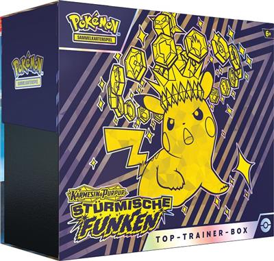 Pokemon Stürmische Funken Top Trainer Box - Deutsch - PokéPrinz
