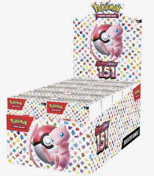 Pokémon TCG: Scarlet & Violet 151 Booster Bundle Display (10x Bundles) – Englisch Sealed (db)
