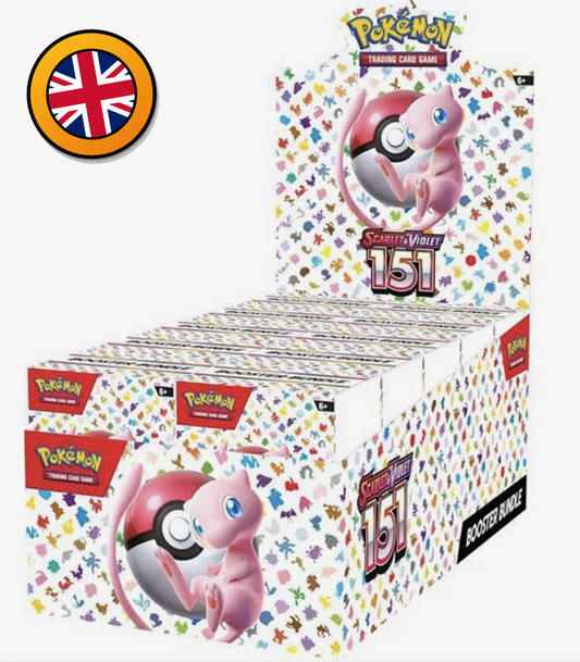 Pokémon TCG: Scarlet & Violet 151 Booster Bundle Display (10x Bundles) – Englisch Sealed (db)