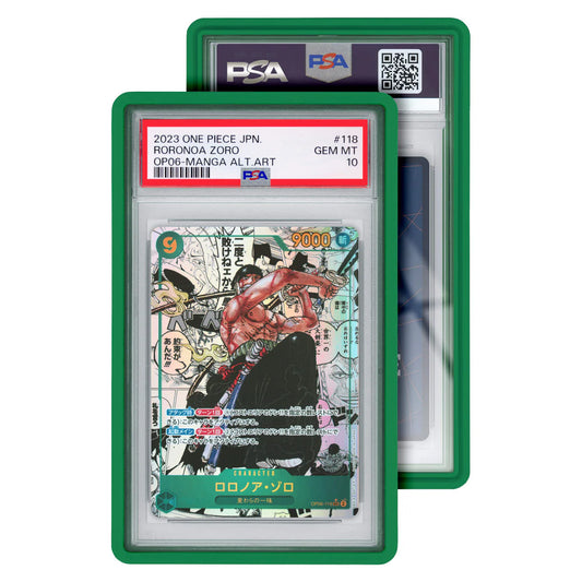 GradedGuard Case Grün/Green – Ultimativer PSA & CGC Kartenschutz