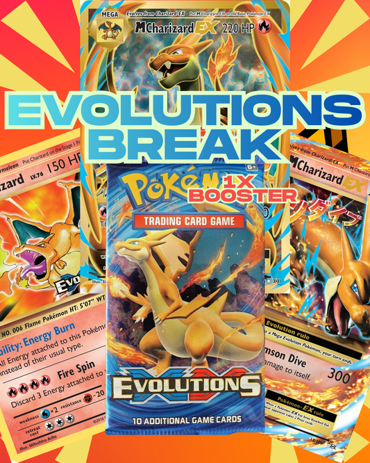 Evolutions Display Break Live - 1x Booster - Englisch - PokéPrinz