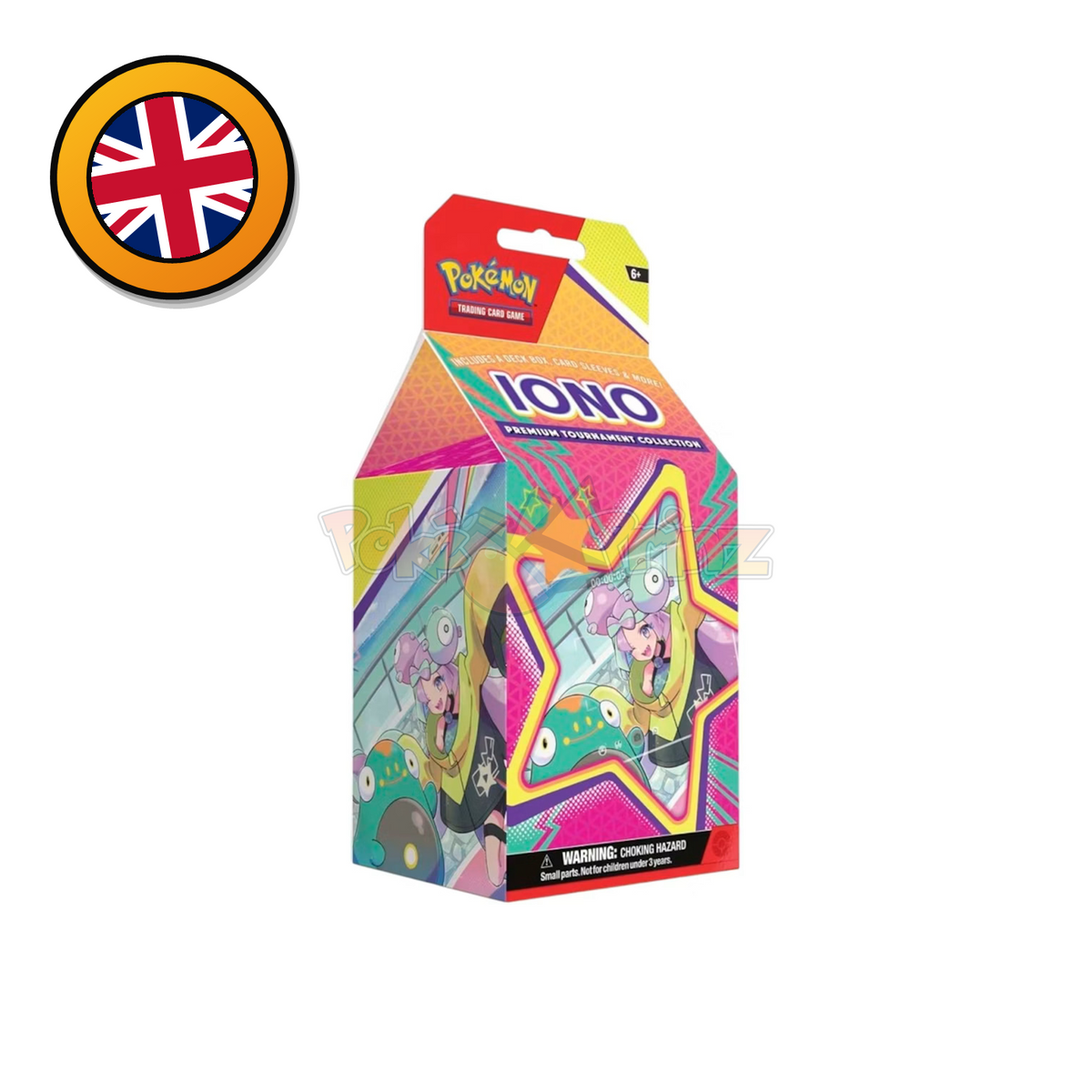 Pokémon TCG: Premium Tournament Collection Marnie & Iono (Englisch) – Sealed OVP (dB)