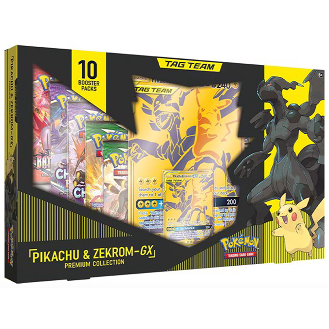 Pokémon TCG: Pikachu &amp; Zekrom-GX Premium Collection (Englisch) - PokéPrinz